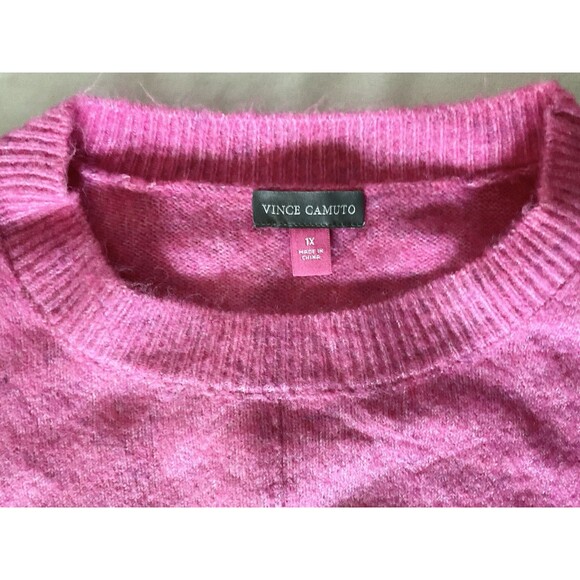 Vince Camuto Women's Plus Size Cozy Long Sleeve Extend Shoulder Sweater Size 1X - Picture 5 of 6